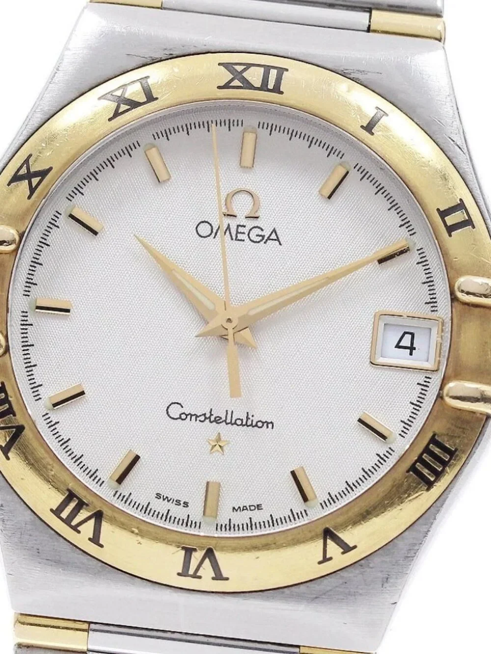 OMEGA Constellation 1312.30 date half bar white Dial Quartz Men's Watch_967309